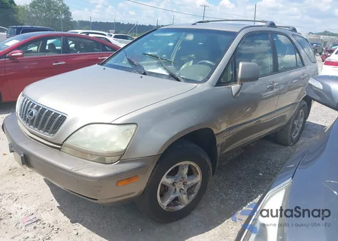 2002 Lexus Rx 300 from USA, damaged, VIN JTJGF10U520142334